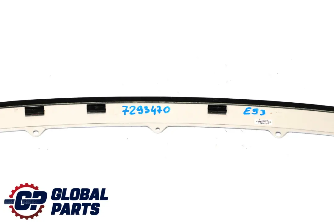 BMW E93 E93N LCI Moldura Tapa Superior Plegable Alu Mate 7293470 54377293470