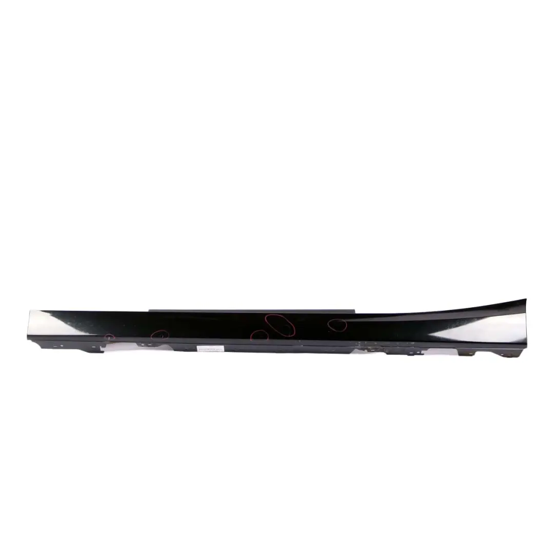 £BMW 1 2 F21 F22 F23 Sill Strip Side Skirt Left N/S Black Sapphire Metallic 475