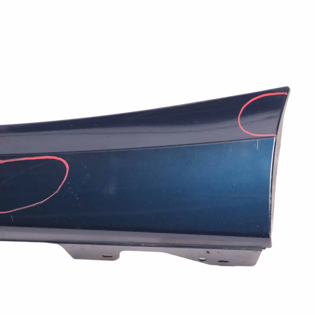 BMW F21 F22 Side Skirt Left N/S Sill Strip Tiefseeblau Deep Sea Blue - A76