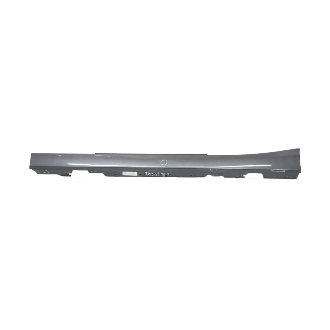 Faldón lateral BMW F21 F22 Tapa de umbral de puerta izquierda Gris mineral B39