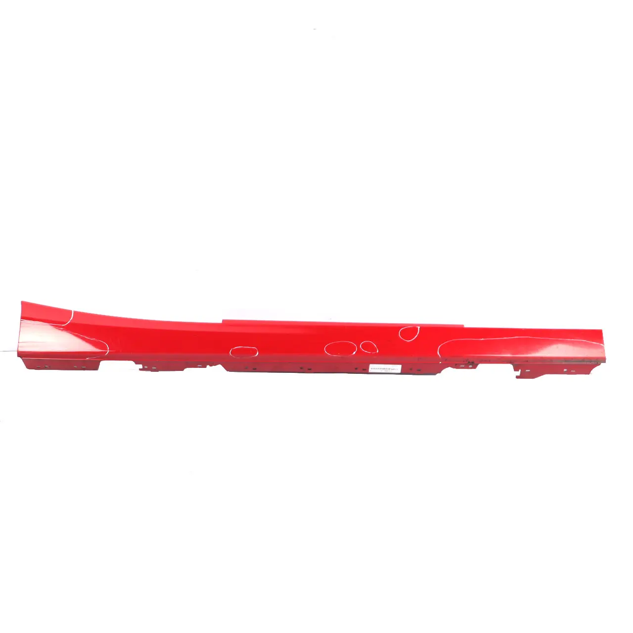 BMW F21 F22 F23 Sill Strip Side Skirt Right O/S Karmesinrot Crimson Red A61