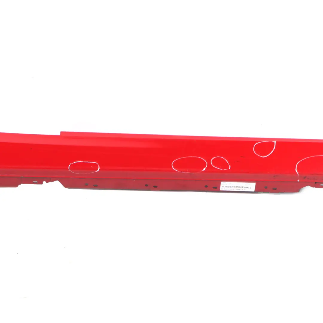 BMW F21 F22 F23 Sill Strip Side Skirt Right O/S Karmesinrot Crimson Red A61