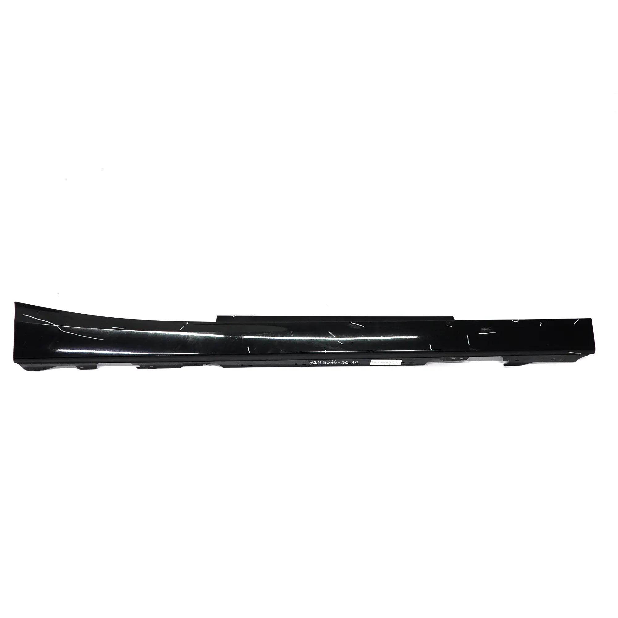 BMW F21 F22 Side Skirt Sill Strip Right O/S Schwarz 2 Black - 668