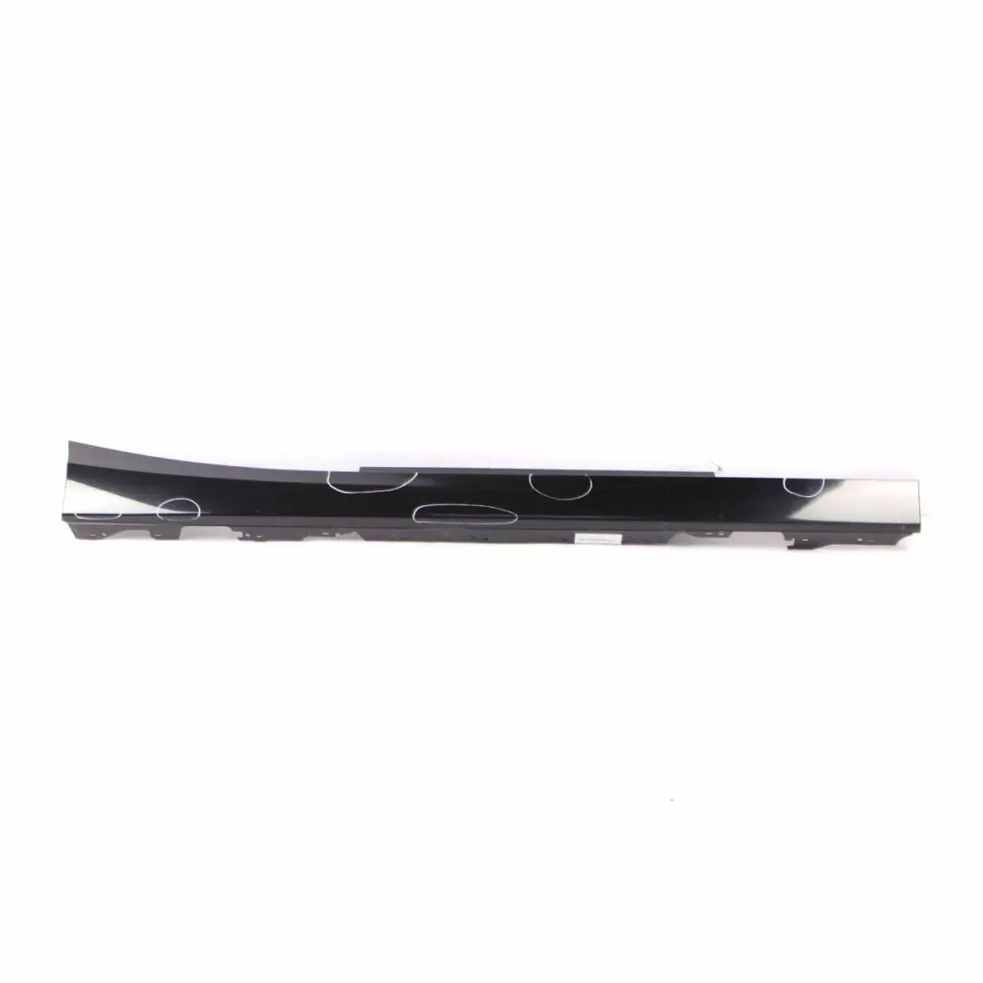 Side Skirt BMW F21 F22 F23 Sill Strip Trim Right O/S Schwarz 2 Black - 668