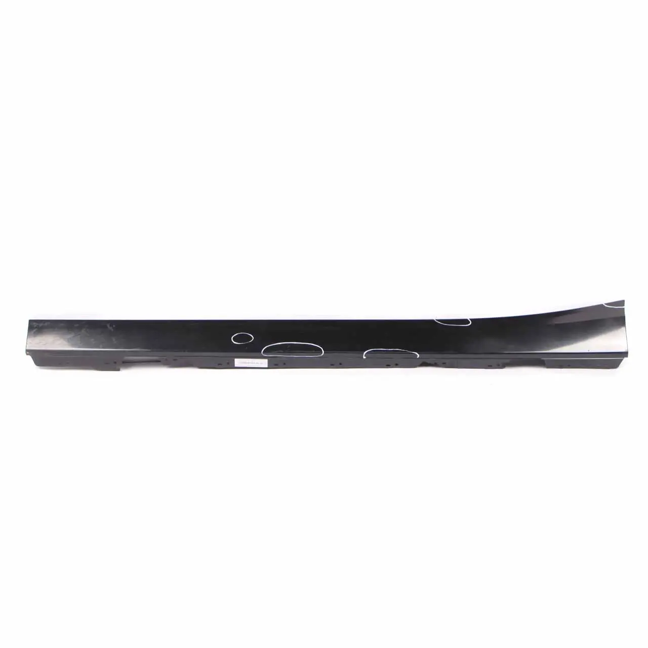 BMW F20 Side Skirt Sill Strip Cover Left N/S Black Sapphire Metallic - 475