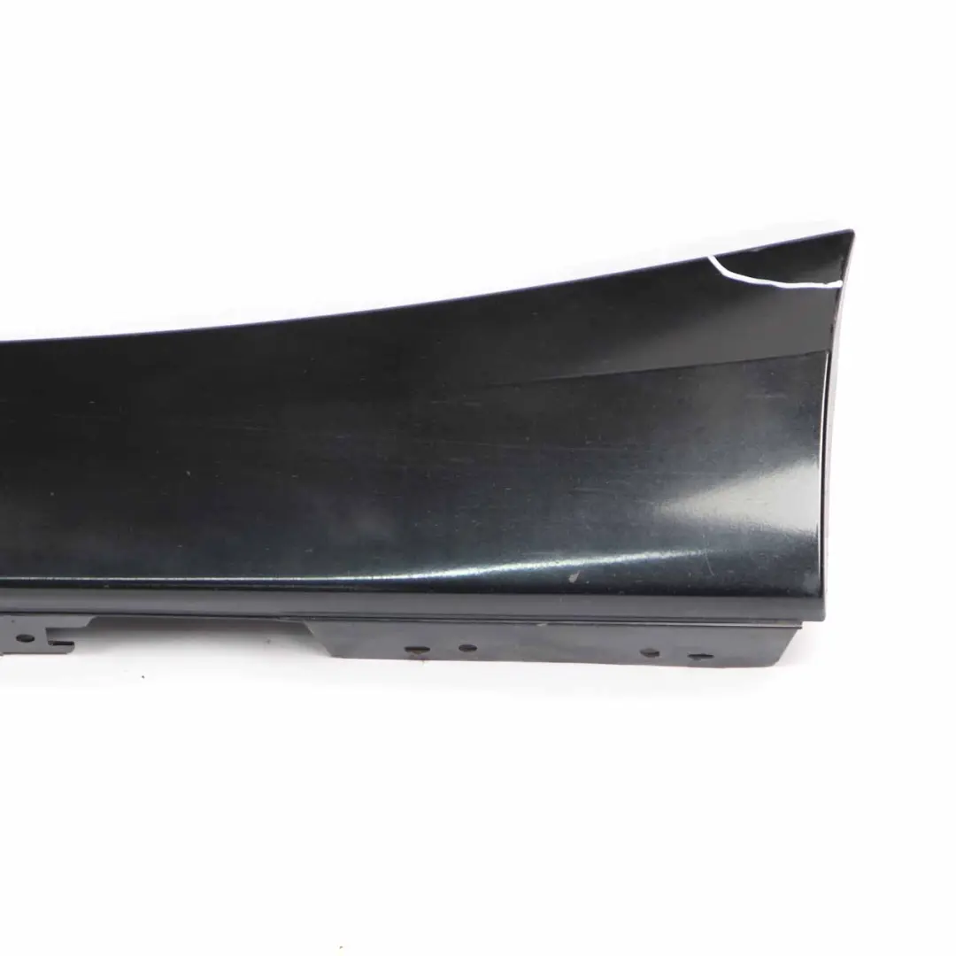 BMW F20 Side Skirt Sill Strip Cover Left N/S Black Sapphire Metallic - 475