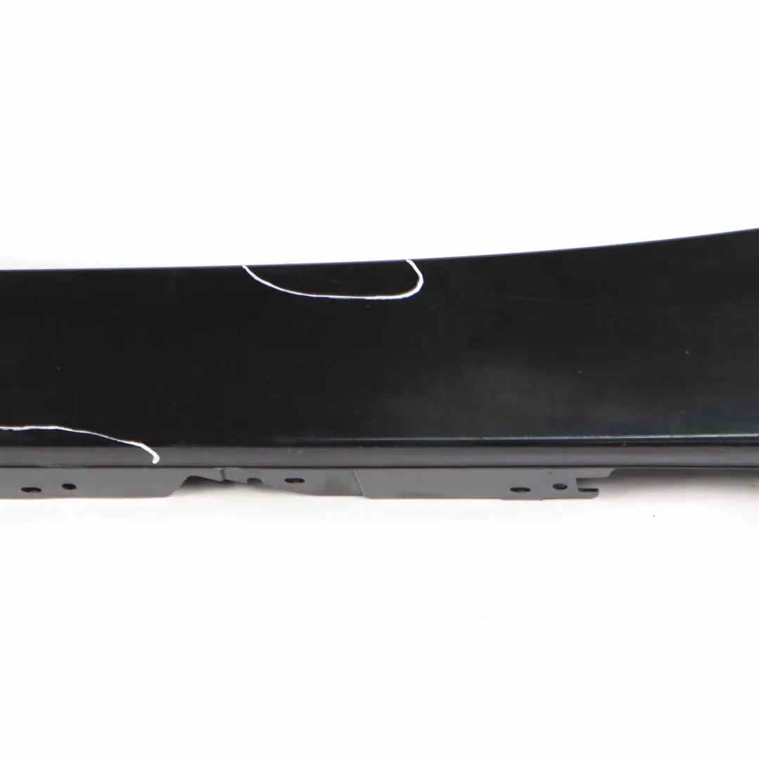 BMW F20 Side Skirt Sill Strip Cover Left N/S Black Sapphire Metallic - 475