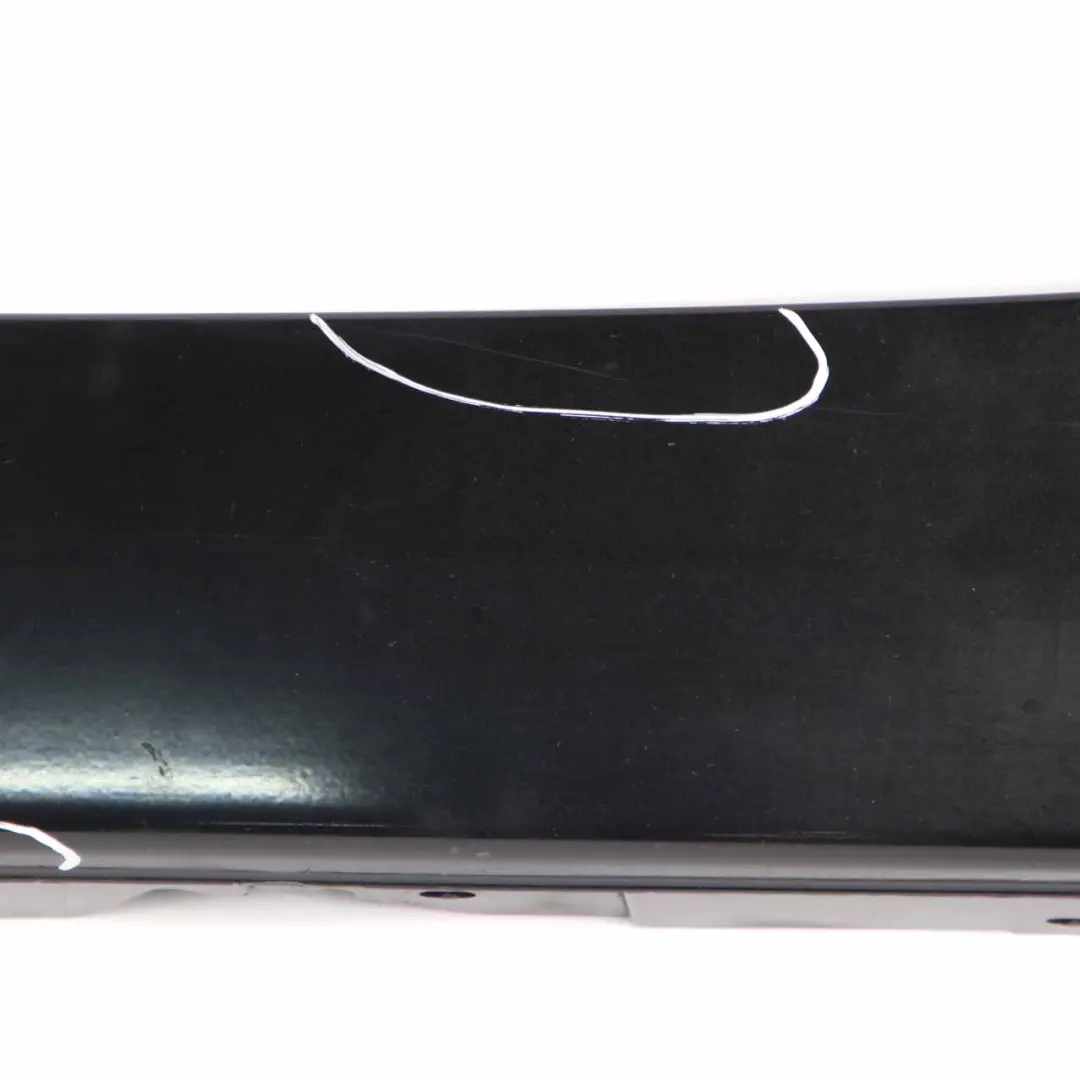 BMW F20 Side Skirt Sill Strip Cover Left N/S Black Sapphire Metallic - 475