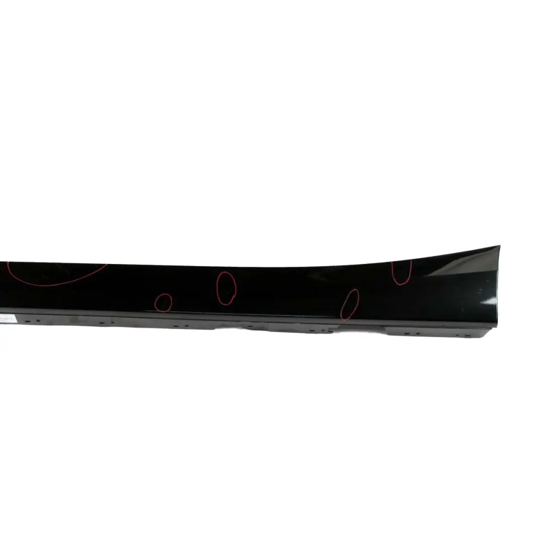 BMW F20 Left N/S Sill Strip Side Skirt Black Sapphire Metallic - 475