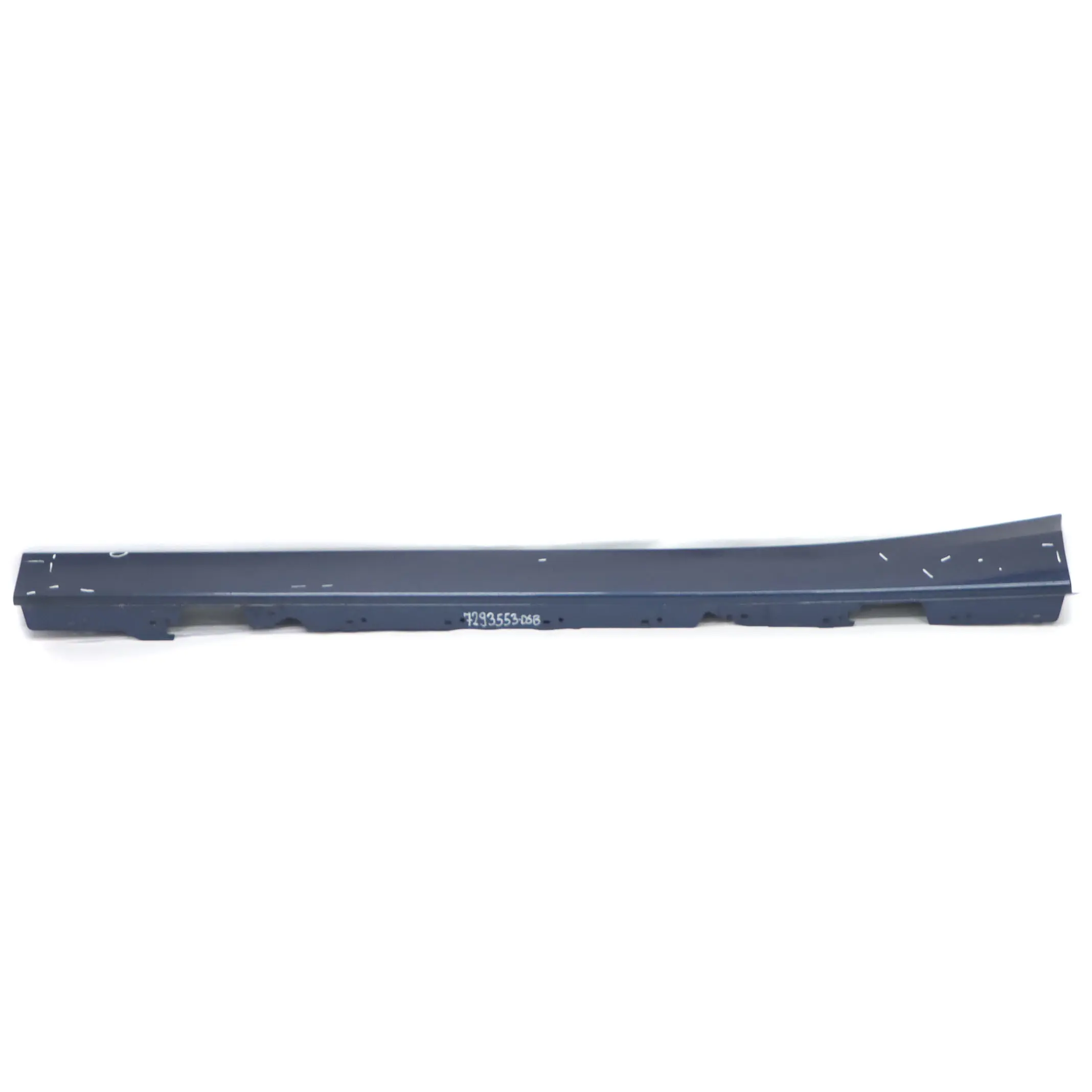 BMW F20 Side Skirt Door Sill Strip Covering Left N/S Tiefseeblau Blue - A76