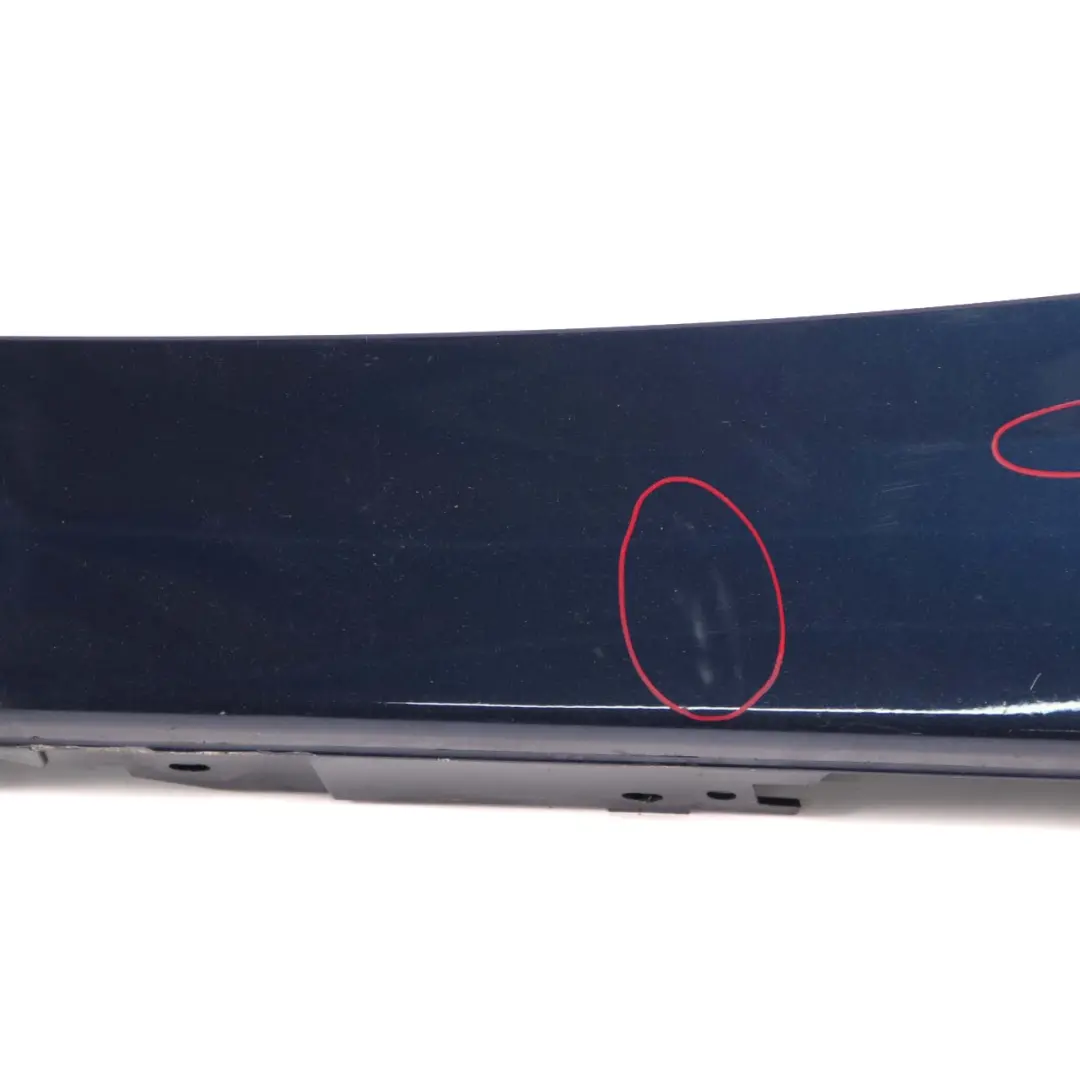 BMW 1 F20 Sill Strip Side Skirt Left N/S Tiefseeblau Deep Sea Blue - A76