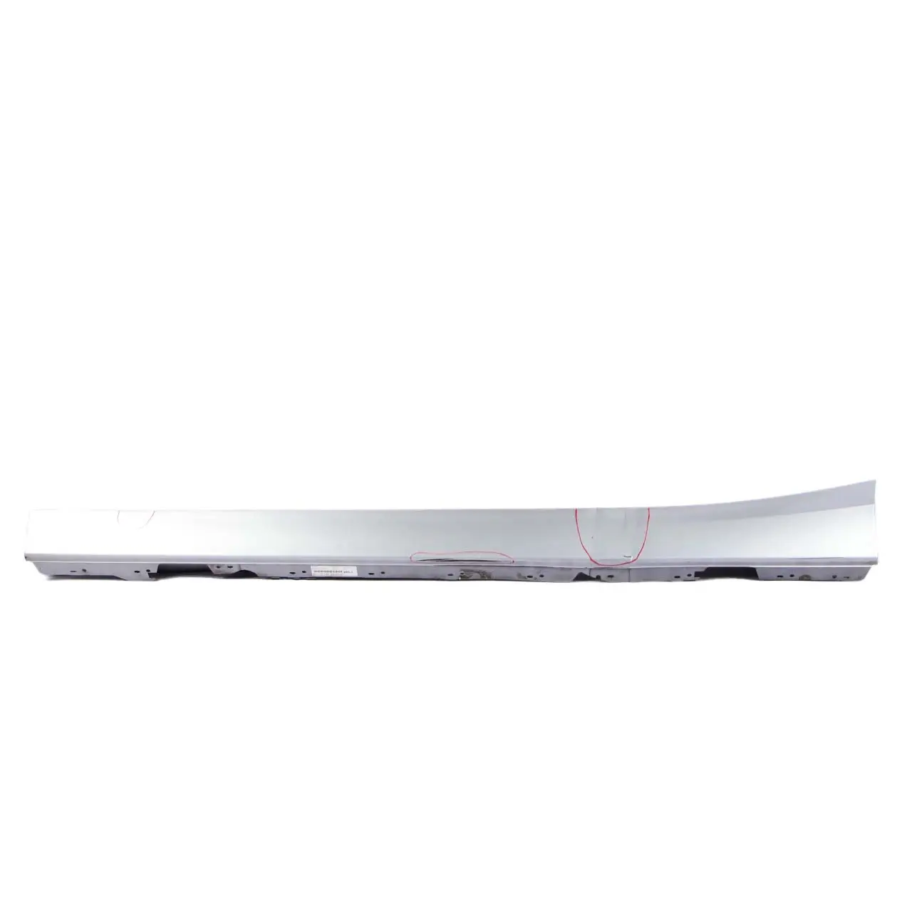 BMW 1 F20 Sill Strip Side Skirt Left N/S Glaciersilber Silver Metallic - A83