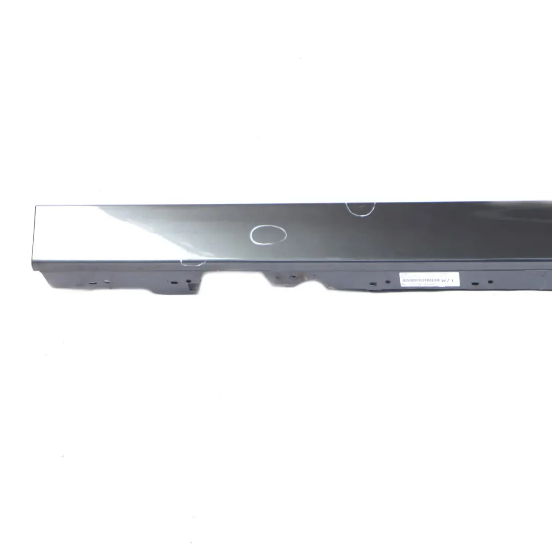 BMW F20 Side Skirt Sill Strip Left N/S Mineralgrau Mineral Grey Metallic - B39