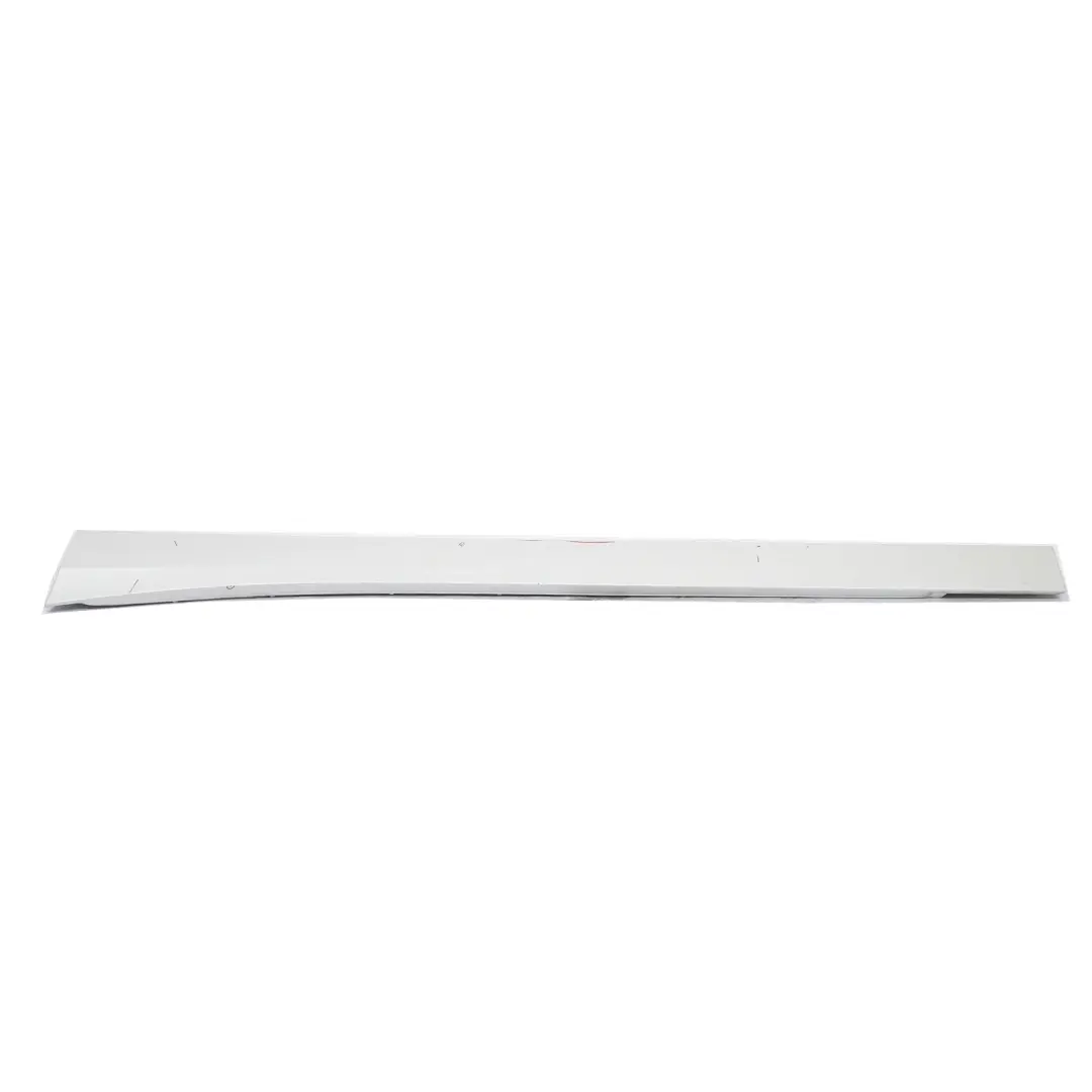 BMW F20 Side Skirt Door Sill Strip Cover Left N/S Mineral White Metallic - A96