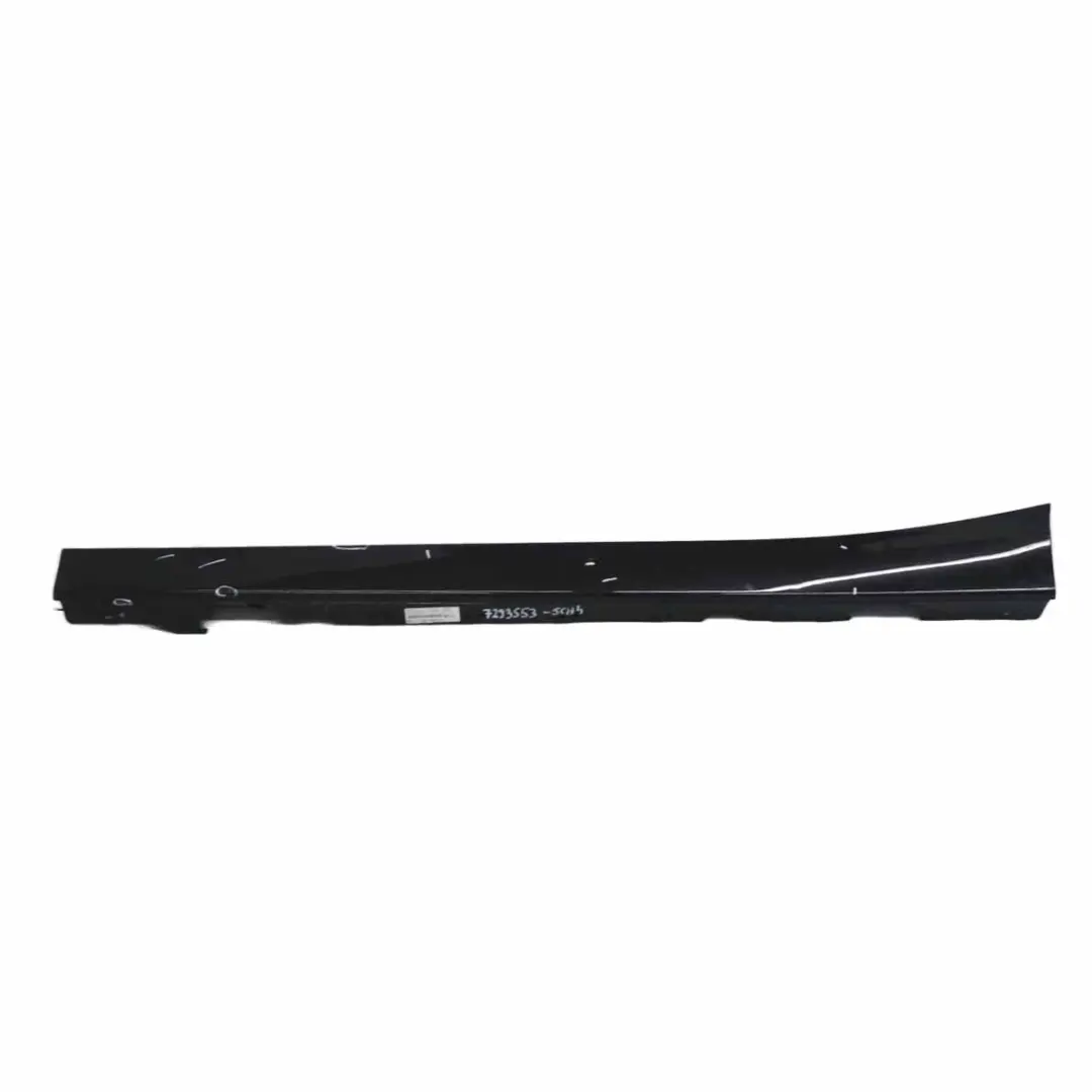 BMW F20 Side Skirt Door Sill Strip Covering Left N/S Schwarz 2 Black - 668