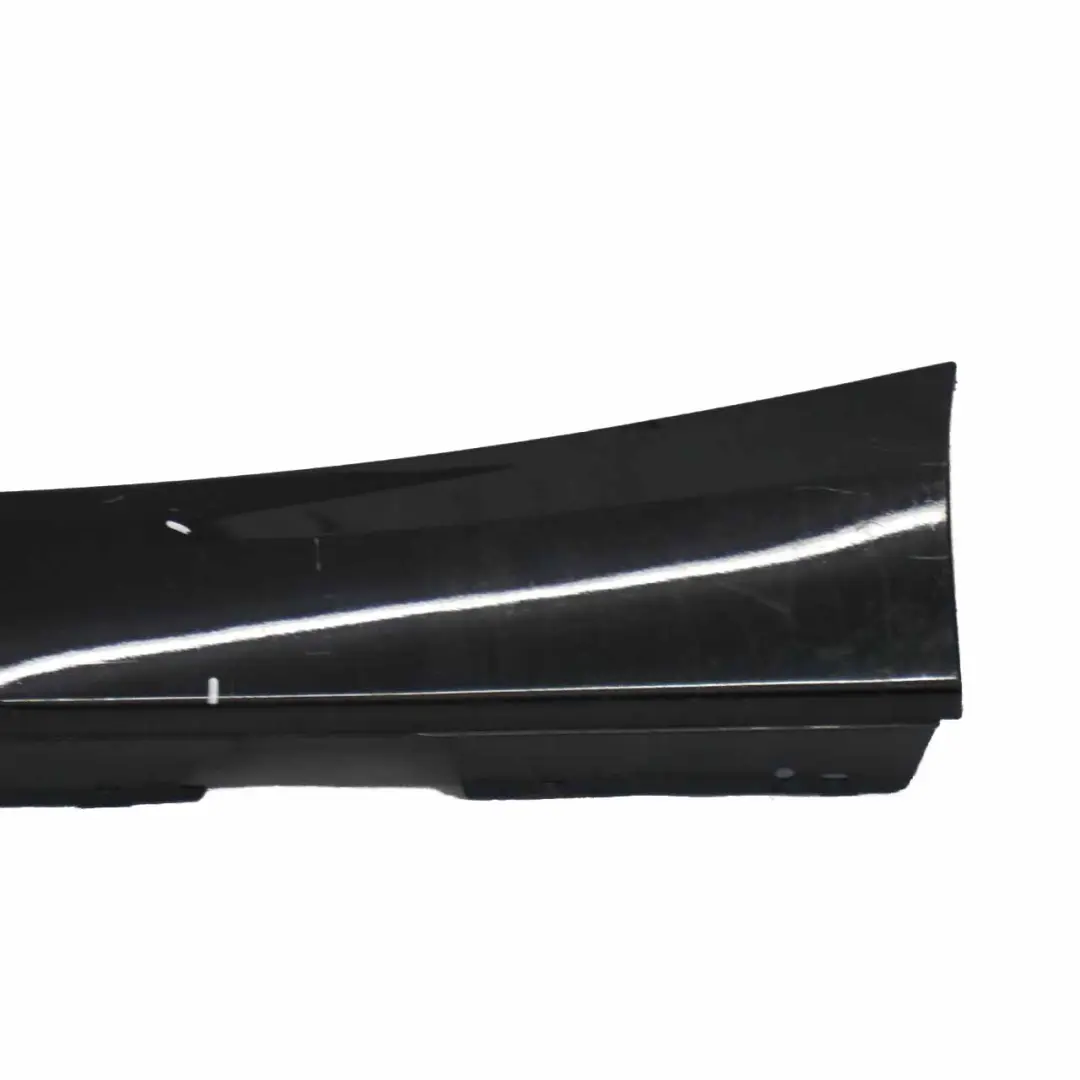 BMW F20 Side Skirt Door Sill Strip Covering Left N/S Schwarz 2 Black - 668