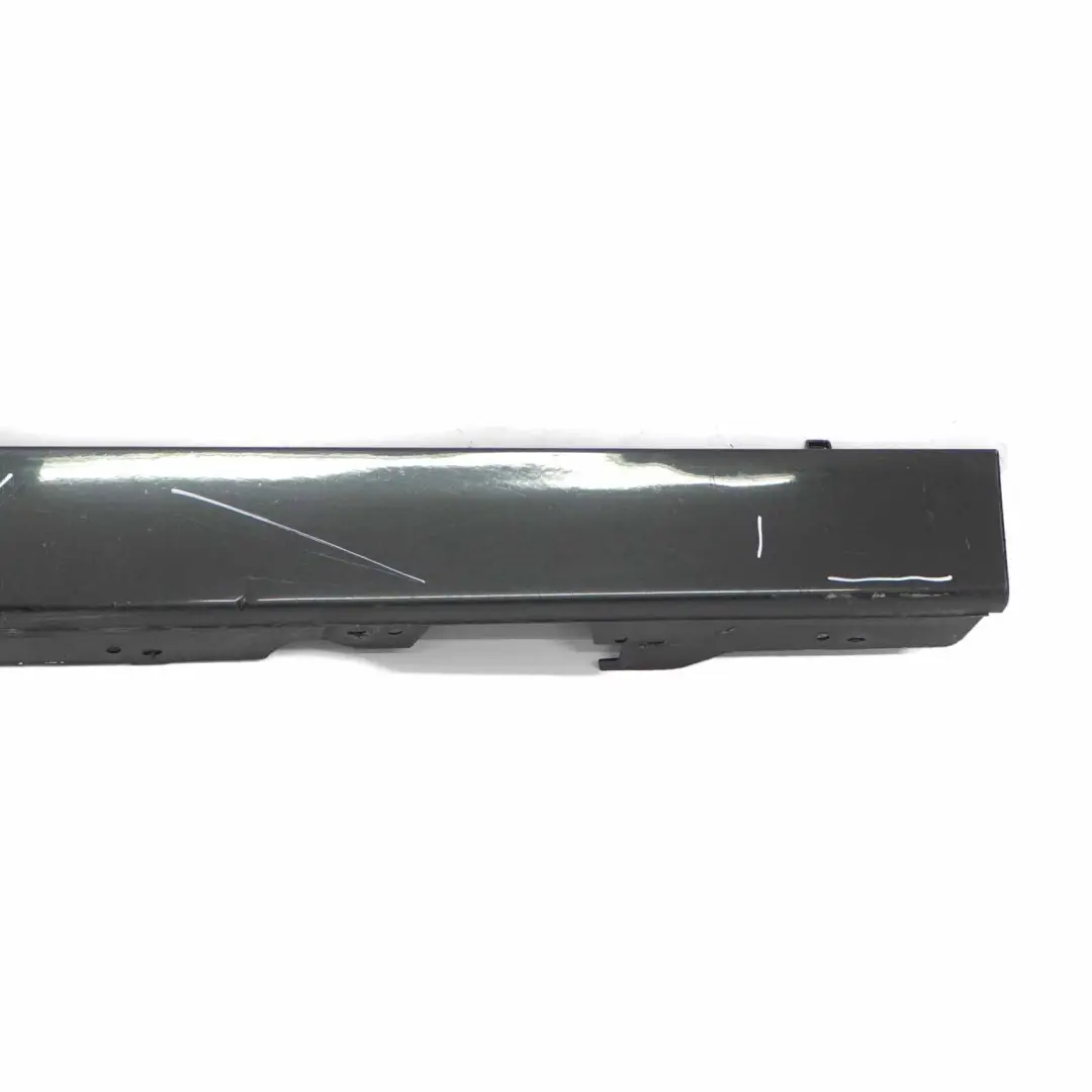 BMW F20 Faldón lateral Sill Strip Faldón lateral derecho Negro Zafiro - 475