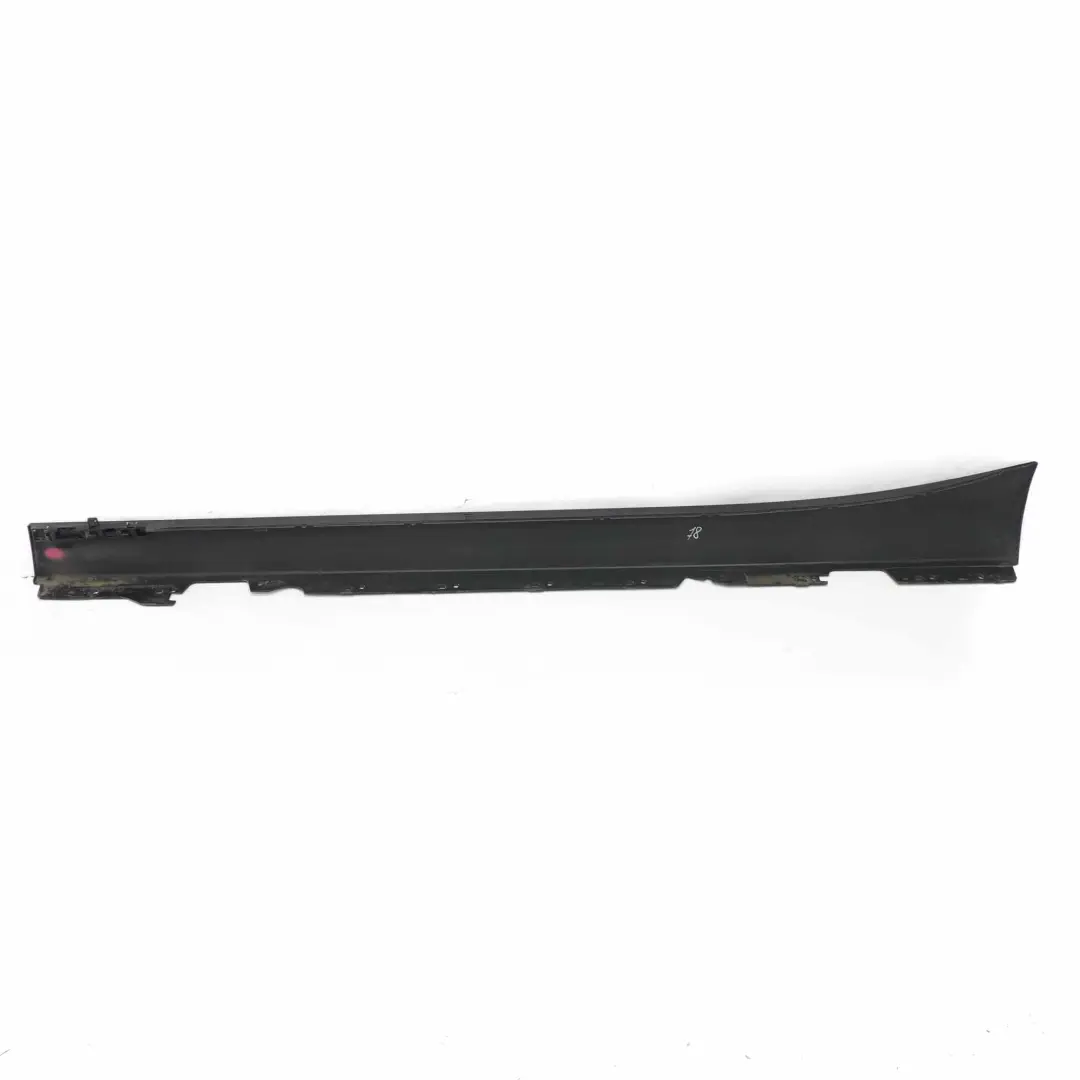 BMW F20 Faldón lateral Sill Strip Faldón lateral derecho Negro Zafiro - 475