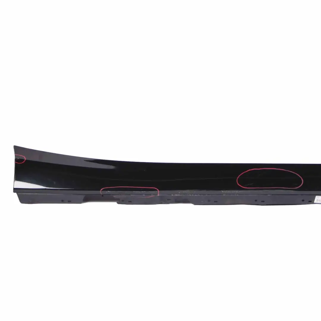 BMW F20 Sill Strip Side Skirt Right O/S Black Sapphire Metallic - 475