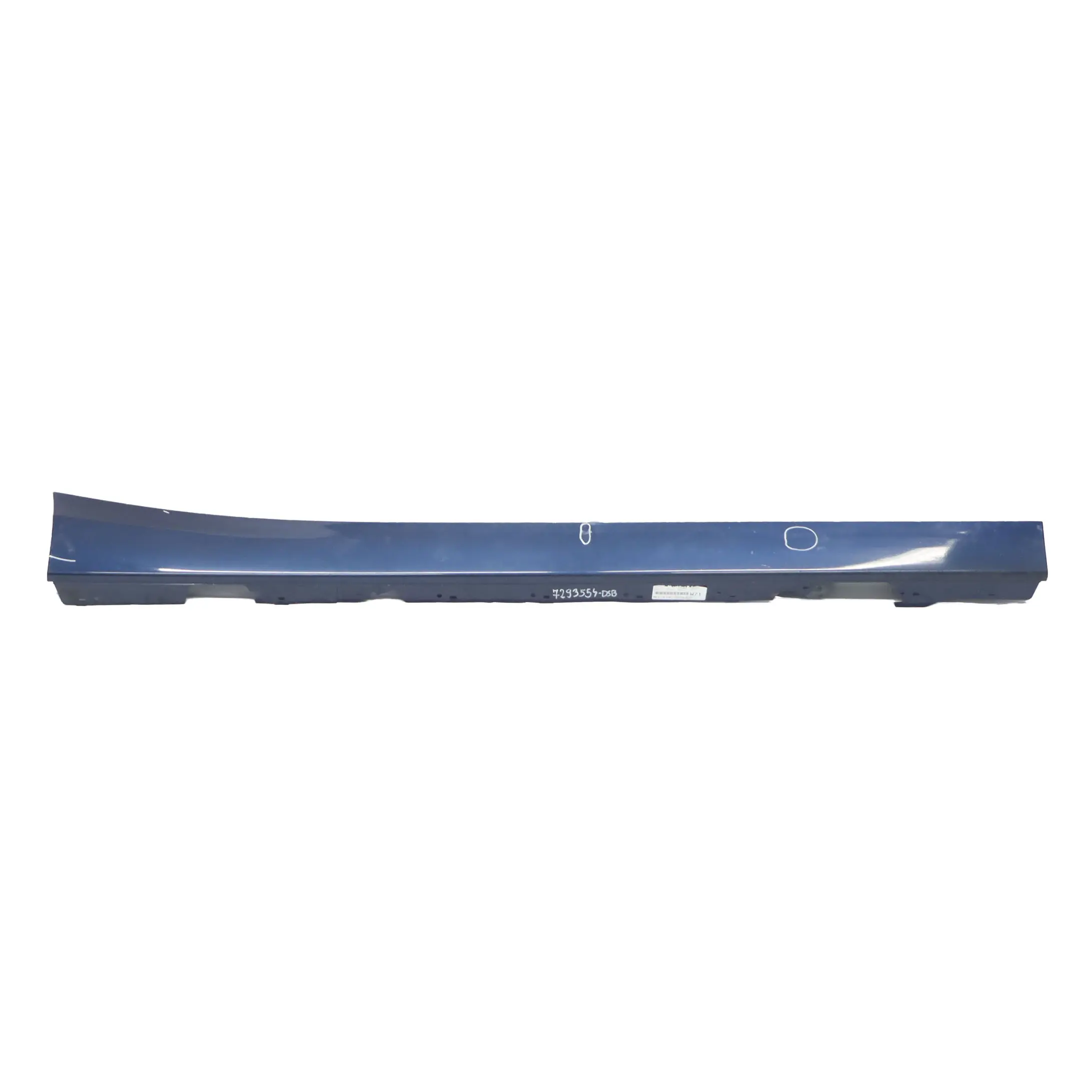 BMW F20 Side Skirt Sill Strip Right O/S Tiefseeblau Deep Sea Blue - A76