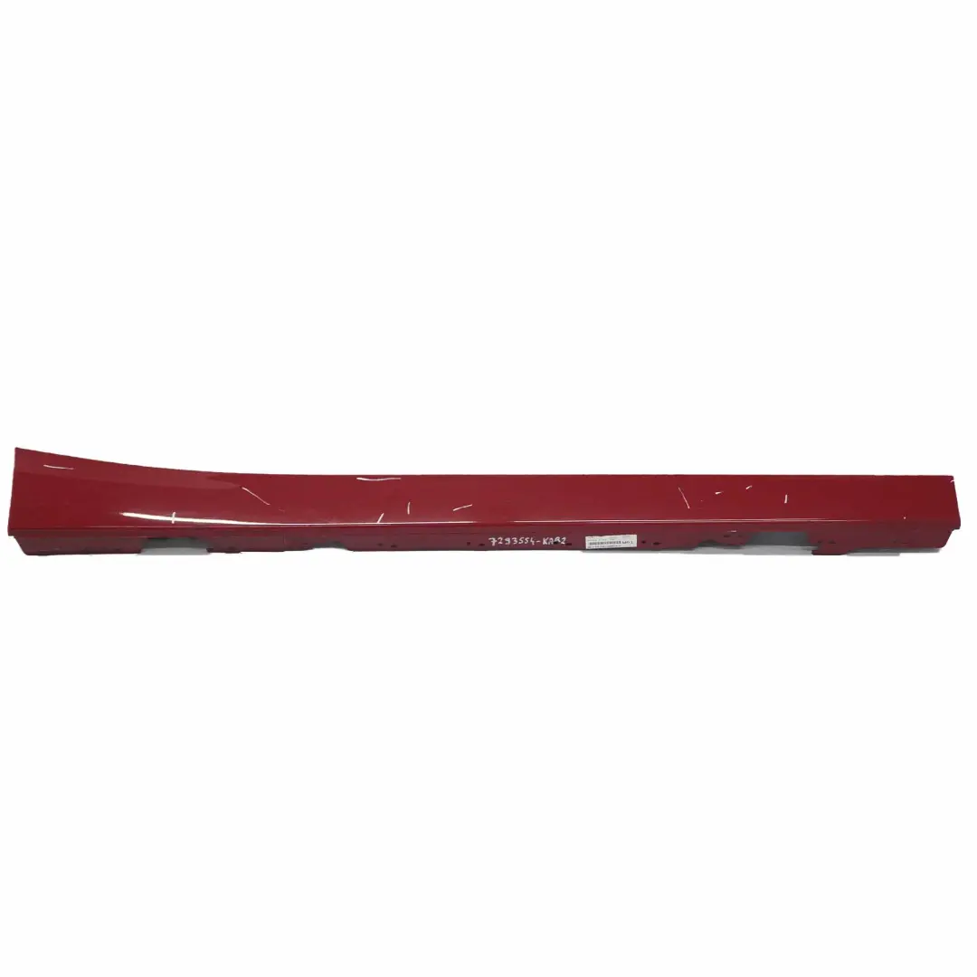 BMW F20 Sill Strip Faldón Lateral Derecho Karmesinrot Rojo Carmesí - A61