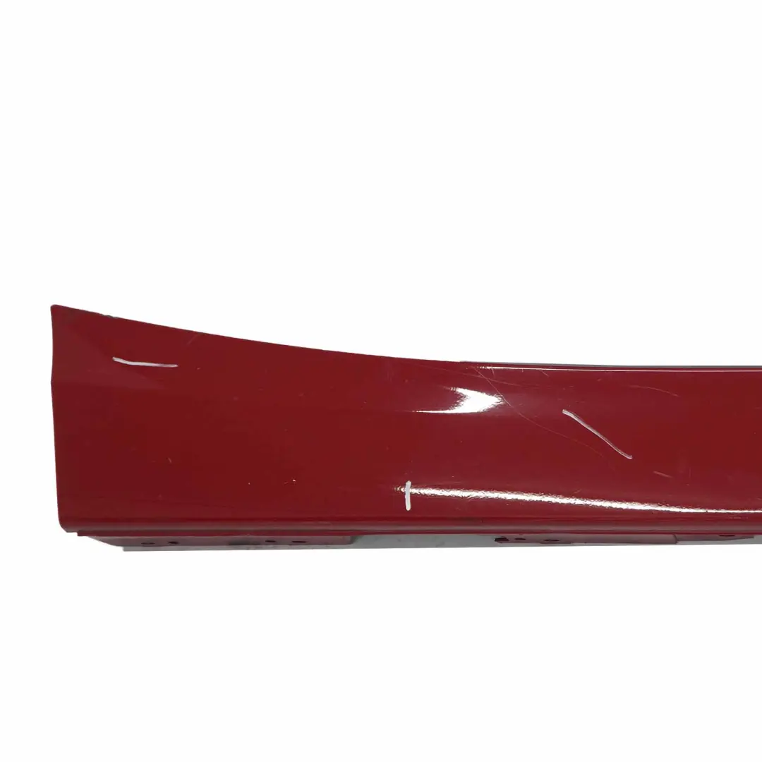 BMW F20 Sill Strip Faldón Lateral Derecho Karmesinrot Rojo Carmesí - A61