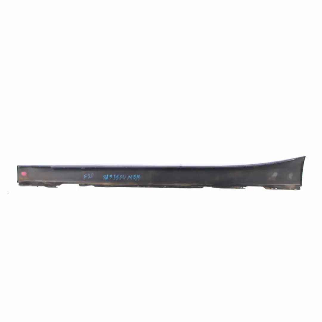 BMW 1 F20 Sill Strip Side Skirt Right O/S Midnight Blue Metallic - B38