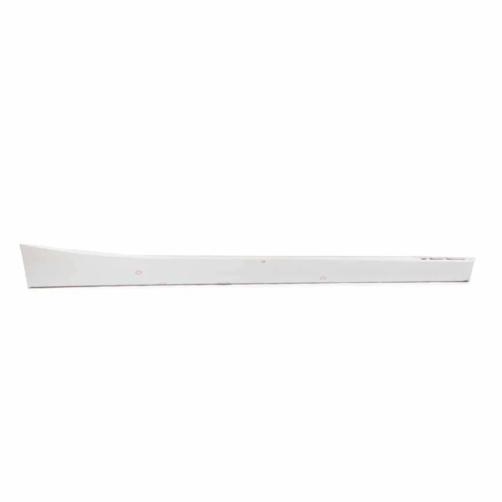 BMW F20 Sill Strip Side Skirt Right O/S Mineralweiss Mineral White - A96