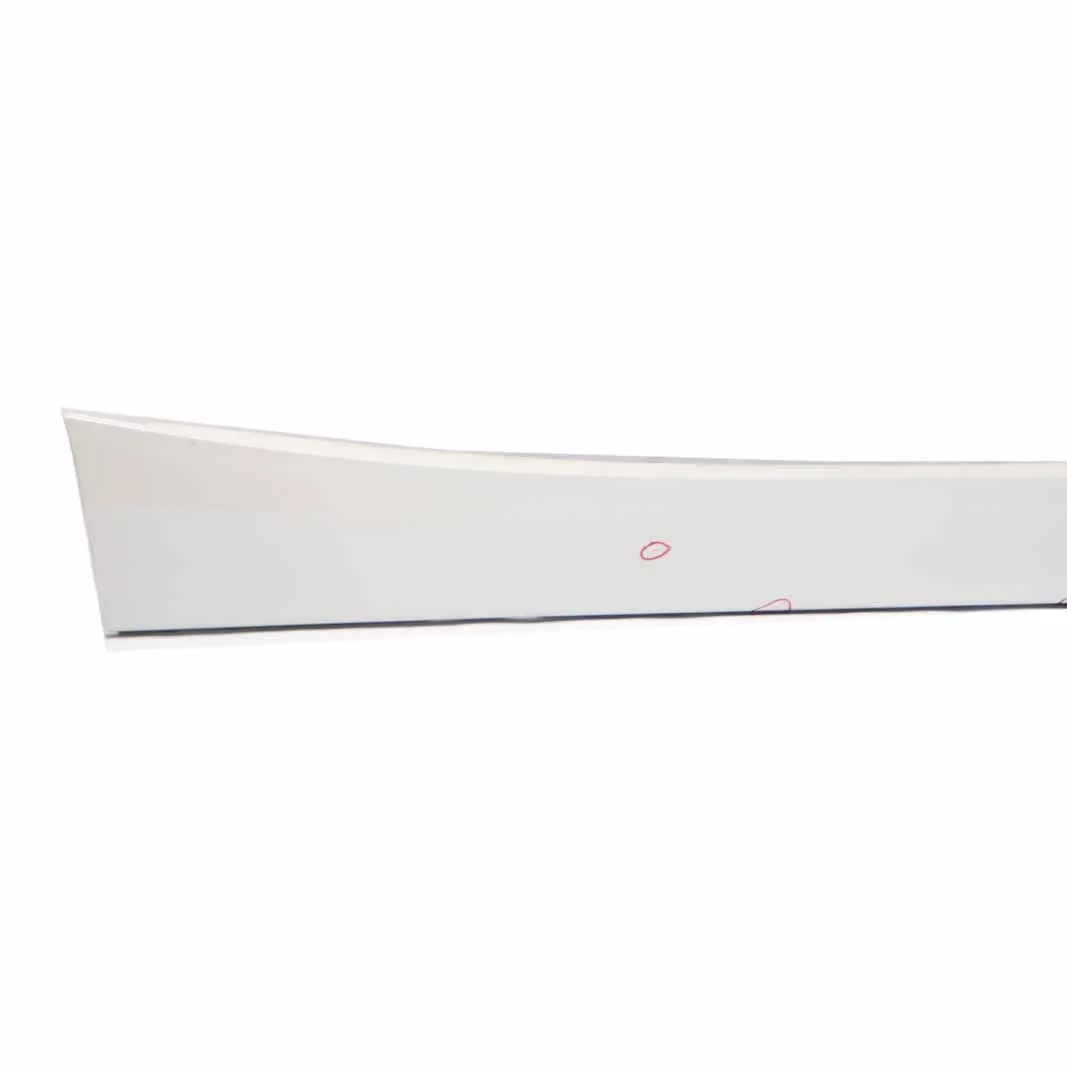 BMW F20 Sill Strip Side Skirt Right O/S Mineralweiss Mineral White - A96