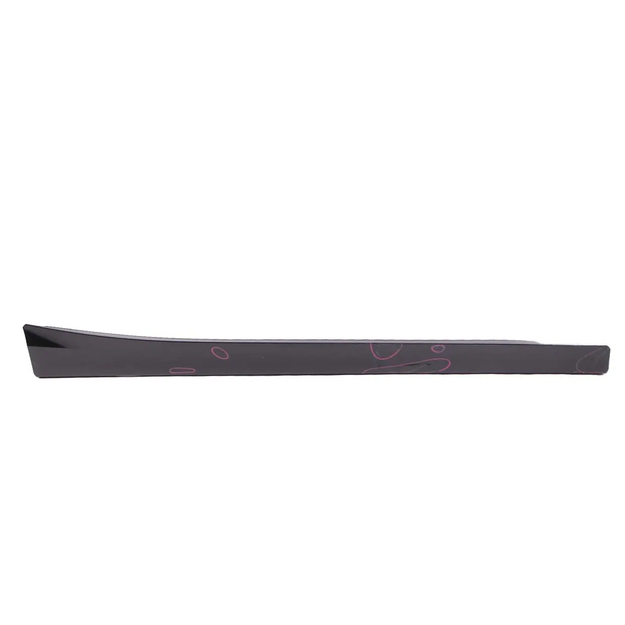 BMW 1 F20 Sill Strip Side Skirt Right O/S Schwarz 2 Black - 668