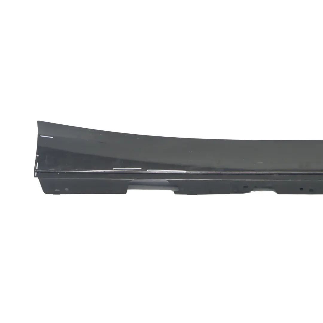 BMW F20 Faldón lateral Sill Strip Derecho Panel Schwarz 2 Negro - 668