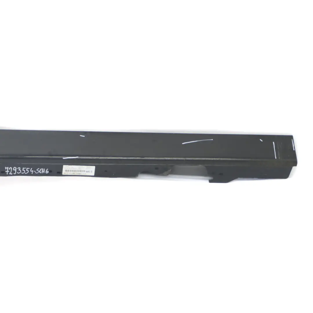 BMW F20 Faldón lateral Sill Strip Derecho Panel Schwarz 2 Negro - 668