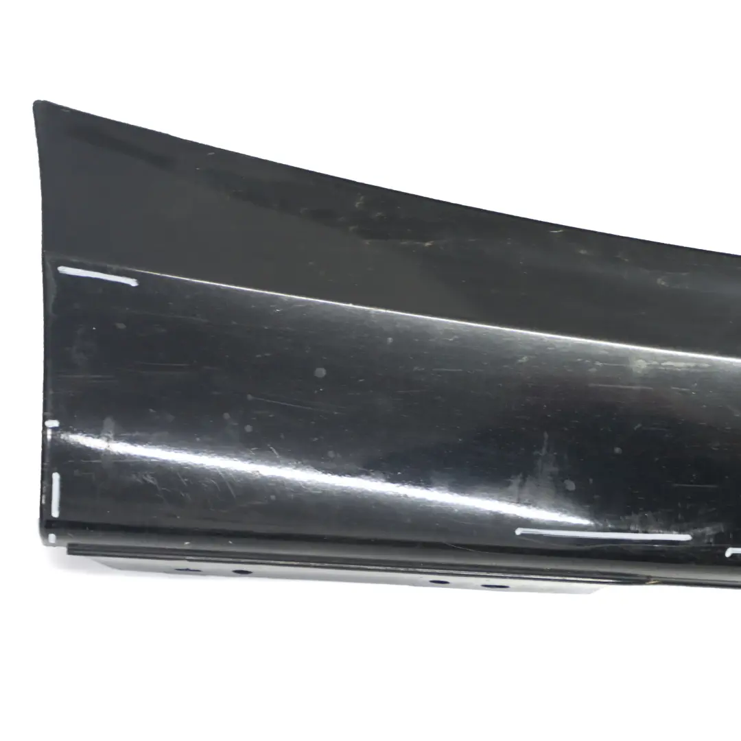 BMW F20 Faldón lateral Sill Strip Derecho Panel Schwarz 2 Negro - 668