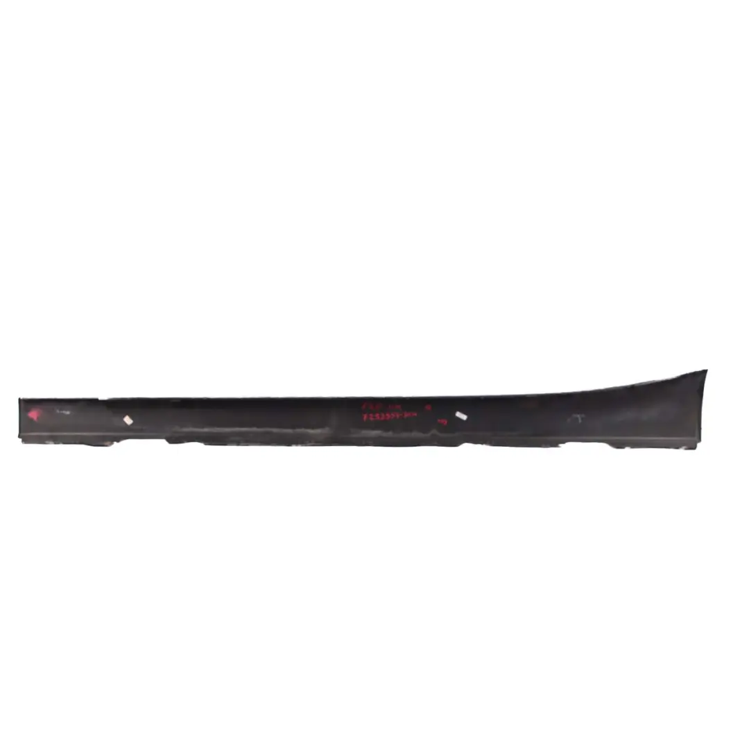 BMW 1 F20 Sill Strip Side Skirt Right O/S Schwarz 2 Black - 668