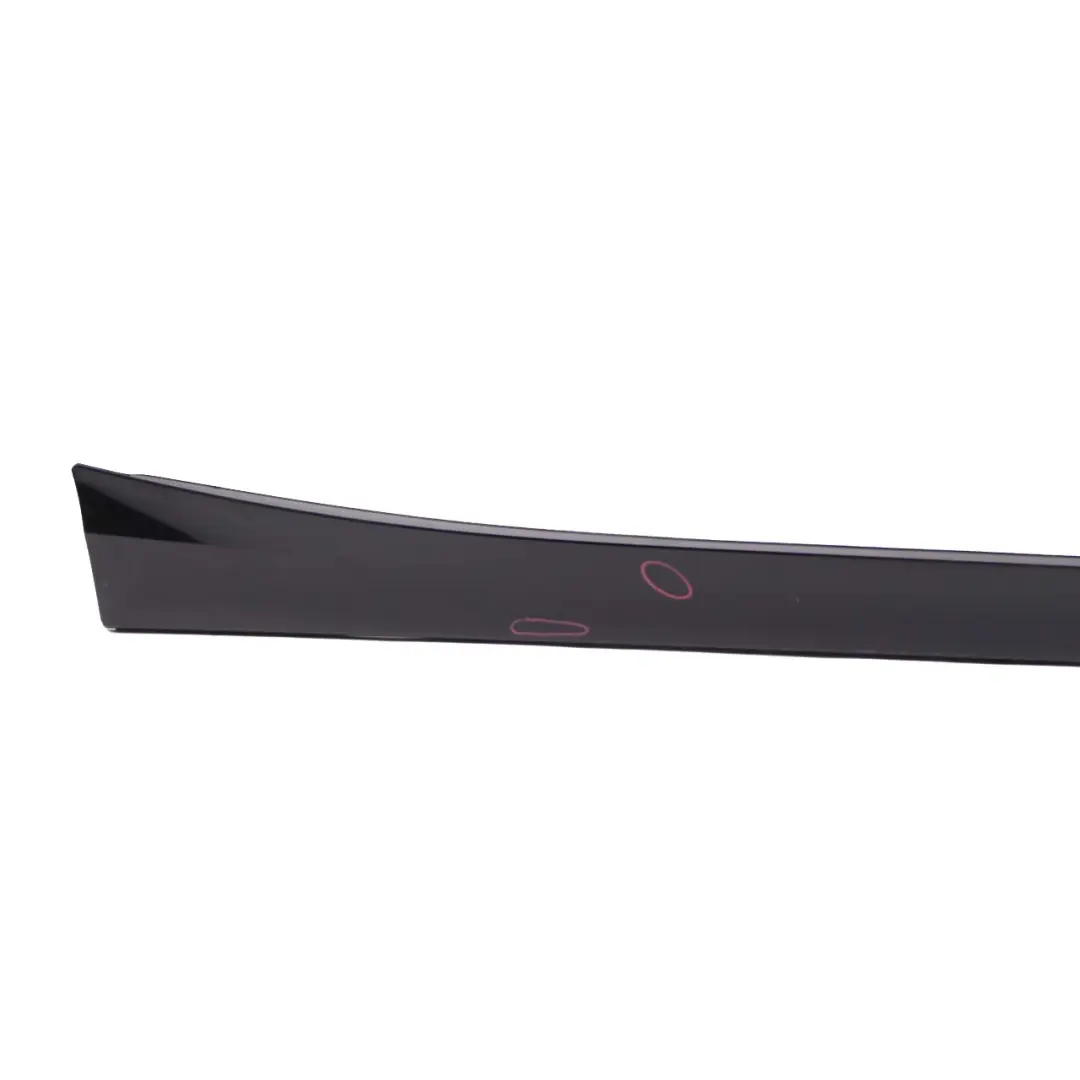 BMW 1 F20 Sill Strip Side Skirt Right O/S Schwarz 2 Black - 668