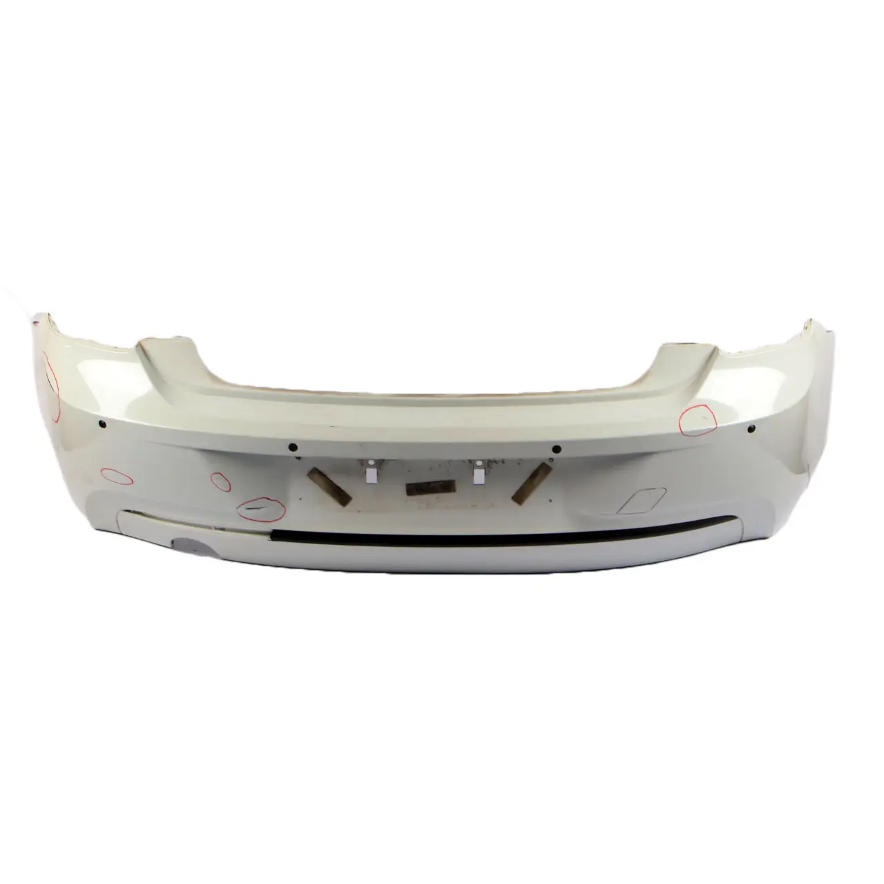 BMW F20 F21 Rear Bumper Trim Panel Sport Line Alpine White Alpinweiss 3 - 300