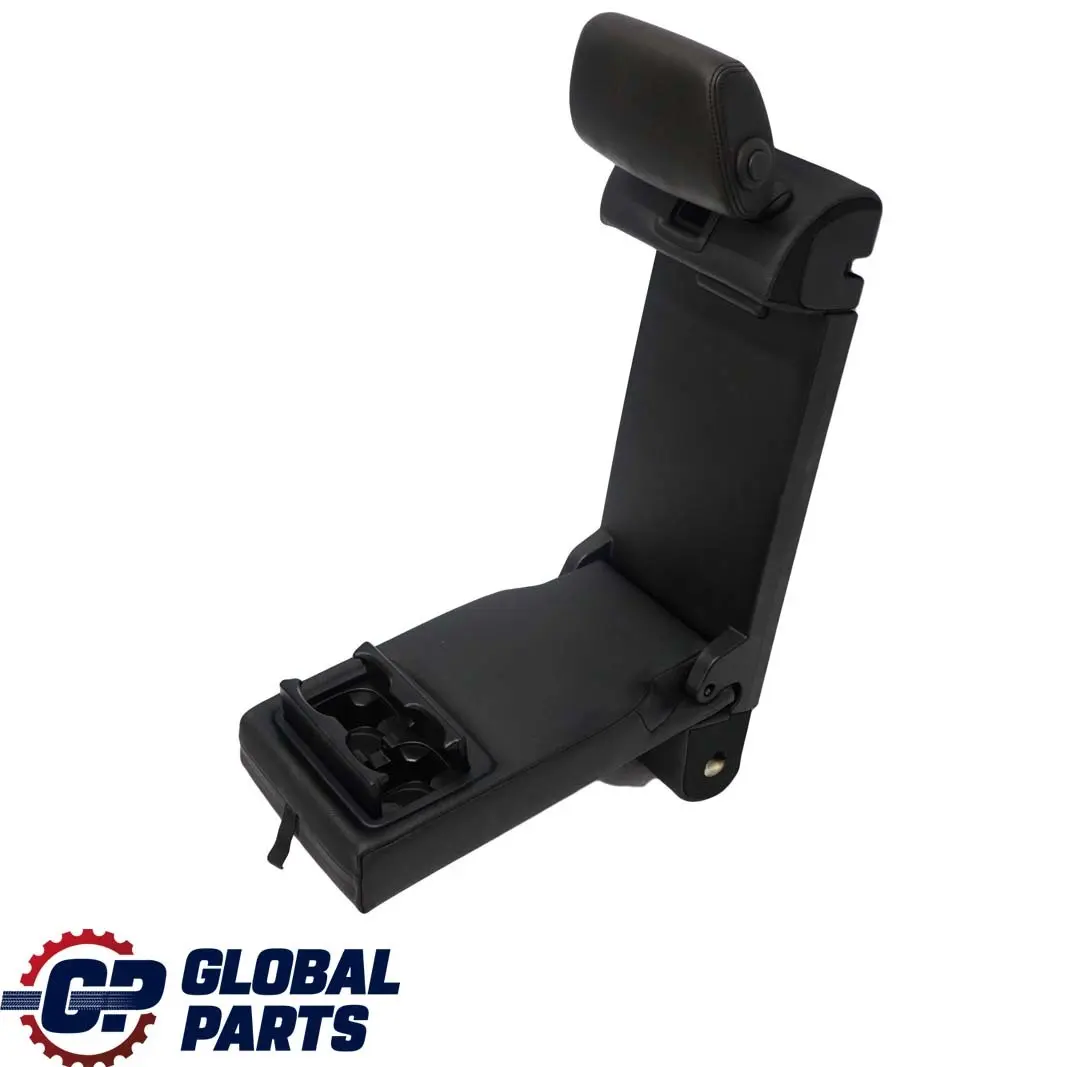 BMW F30 Asiento Trasero Apoyabrazos Reposacabezas Portavasos Consola Cuero Negro