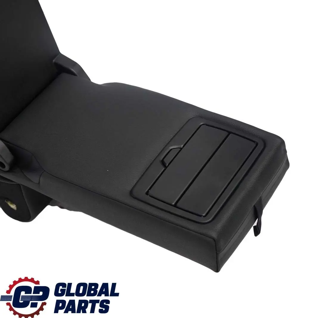 BMW F30 Asiento Trasero Apoyabrazos Reposacabezas Portavasos Consola Cuero Negro