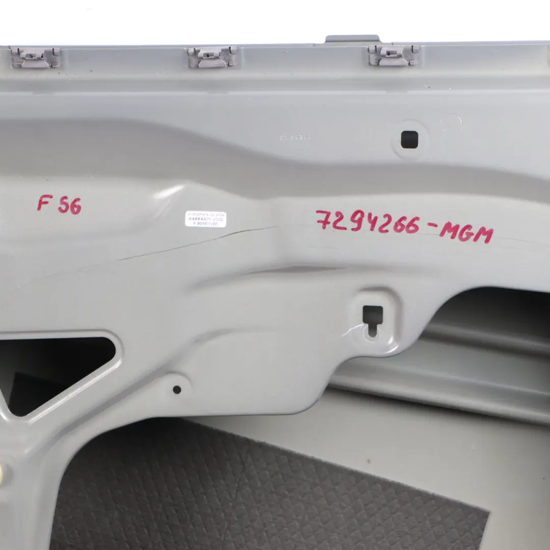 Mini F56 F57 Door Front Right O/S Panel Moonwalk Grey Metallic - B71