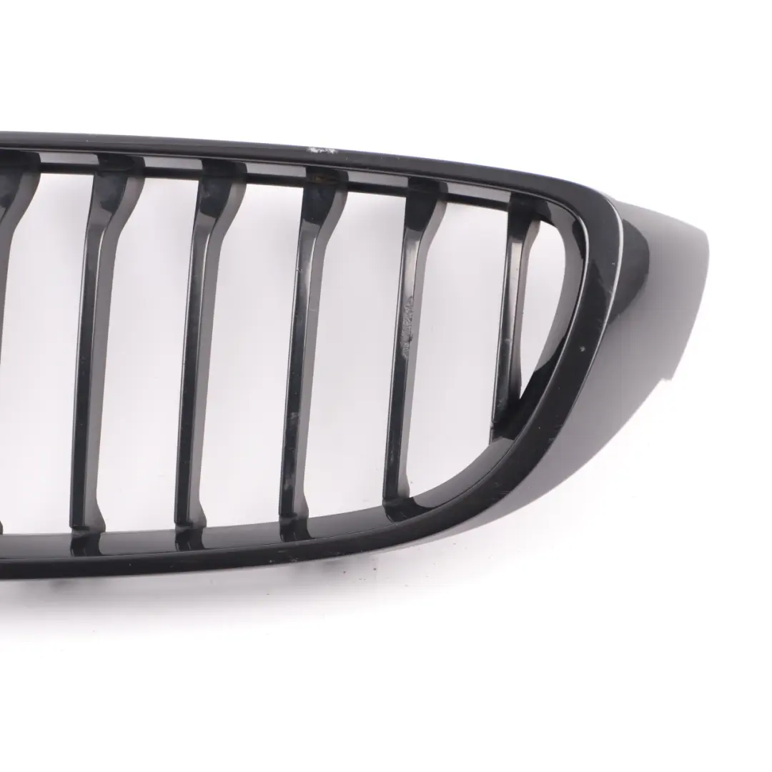 BMW F32 Front Bumper Centre Grille Left N/S Trim Panel High Gloss 7294817