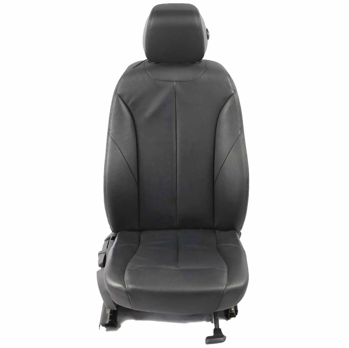 Asiento Delantero BMW F30 F31 Calentado Cuero Negro Derecho