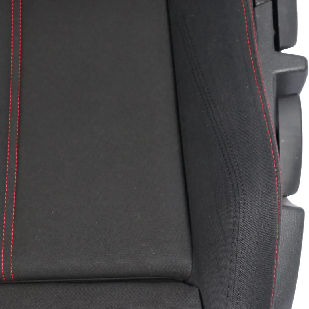 BMW F20 Sport Cloth Fabric Track / Anthracite Red Front Left N/S Seat