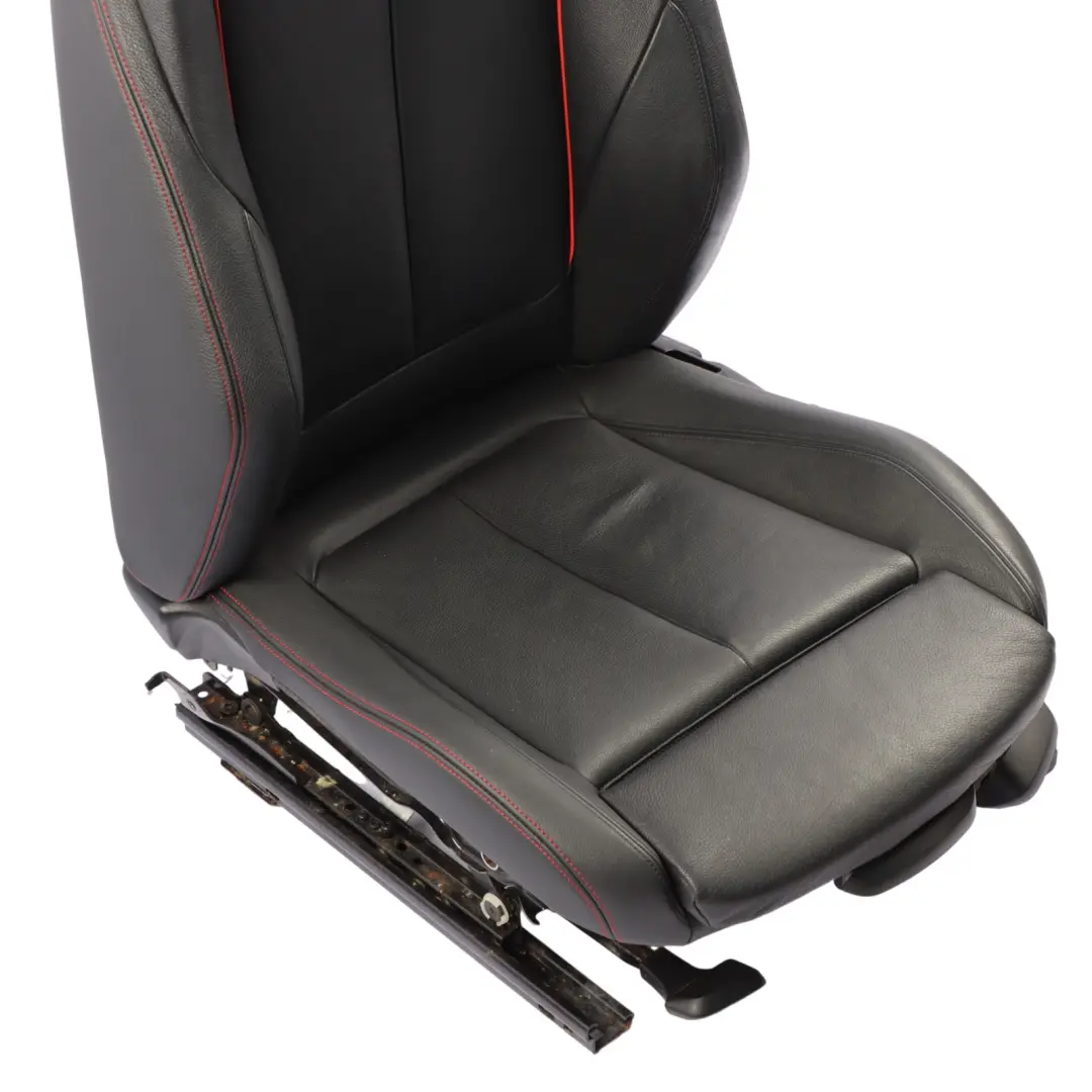 BMW F20 Asiento Delantero Izquierdo M Sport Interior Cuero Dakota Akcent Rojo