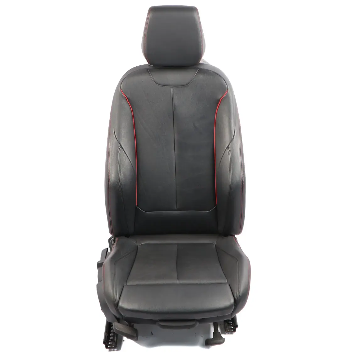 Asiento Delantero BMW F30 F31 M Sport Cuero Negro Rojo Derecho