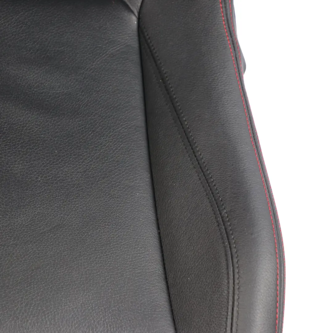 Asiento Delantero BMW F30 F31 M Sport Cuero Negro Rojo Derecho