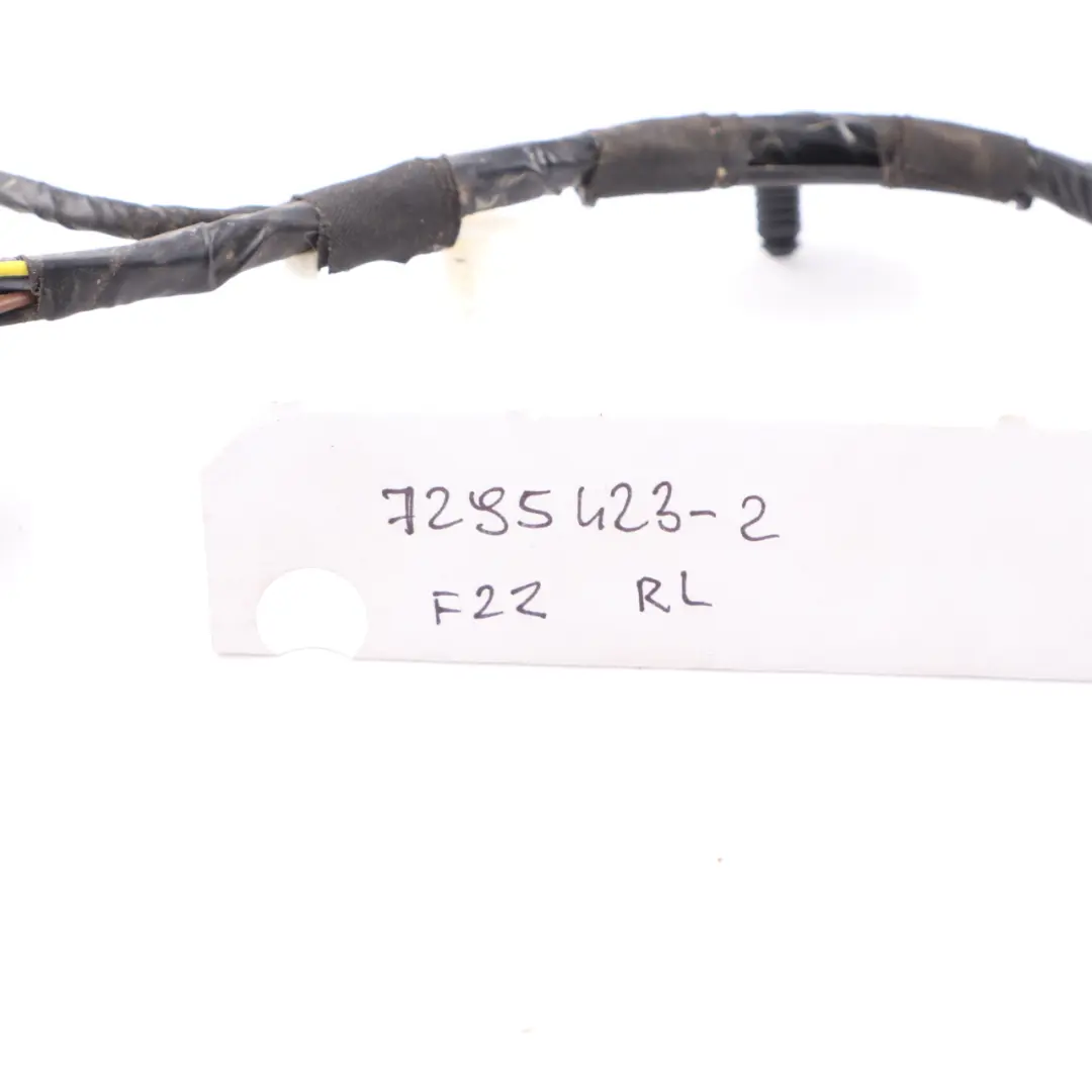 BMW F22 F23 LED Light Lamp Side Panel Rear Left N/S Plug Socket Wiring 7543312