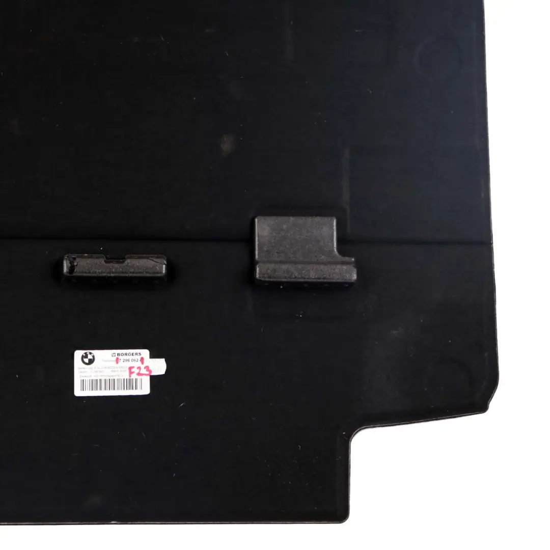 BMW 2 F23 Cabrio Boot Trunk Lid Luggage Compartment Floor Panel Carpet 7296062