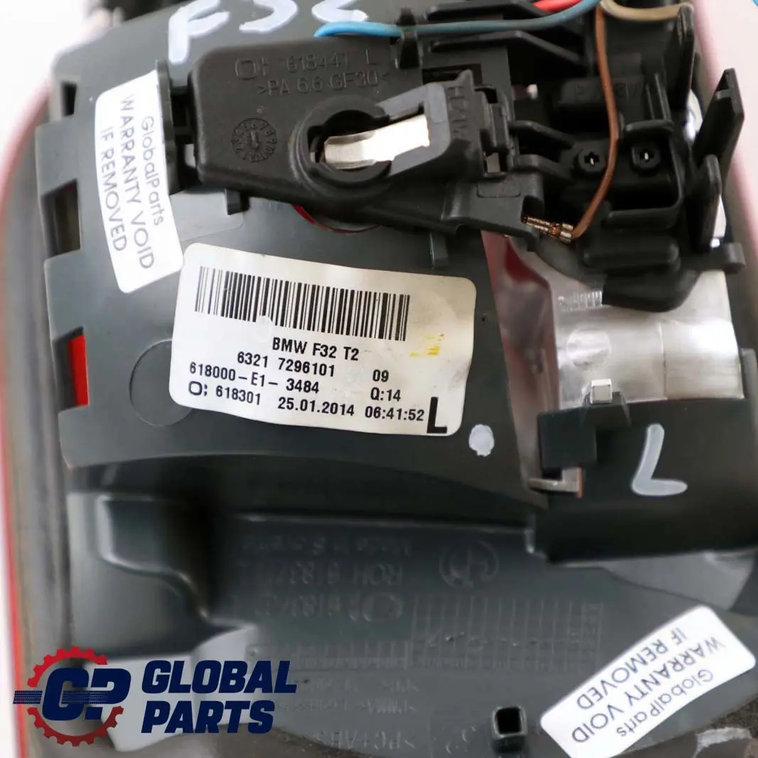 BMW F32 F33 F36 Luz Trasera Izquierda Maletero Maletero Portón Trasero 7296101