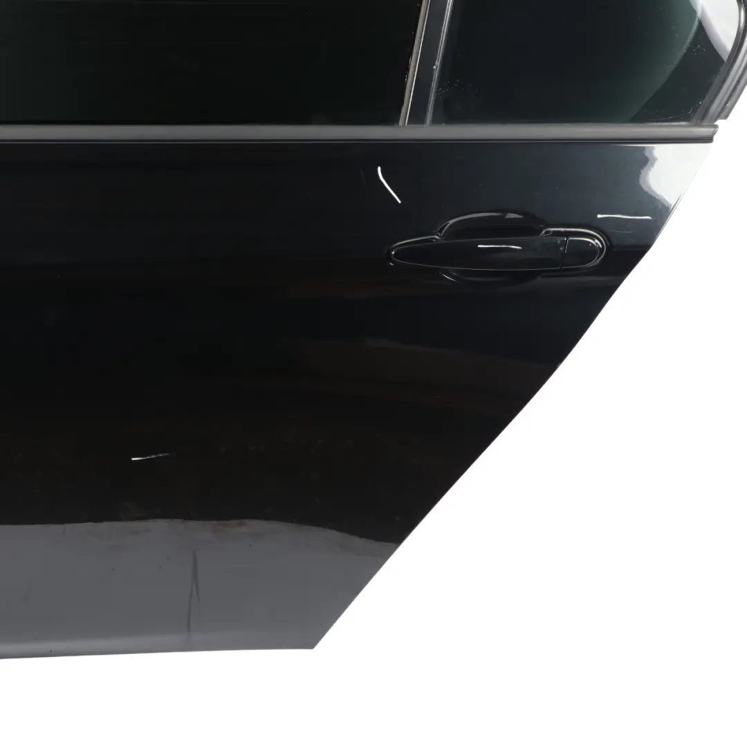 BMW F30 Rear Left Door N/S Saloon Black Sapphire Metallic - 475