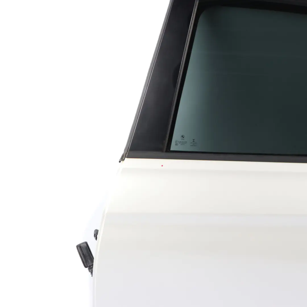 BMW F30 Rear Left Door N/S Mineralweiss Mineral White - A96